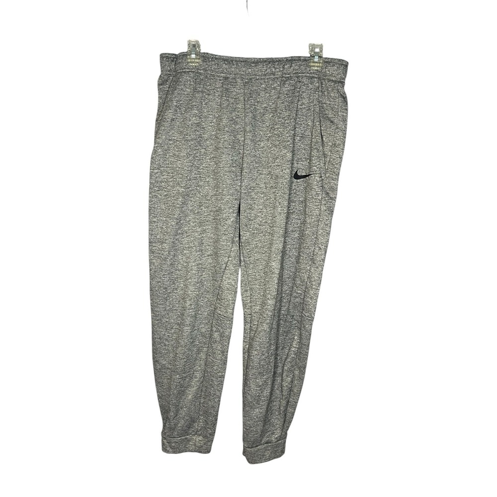 Nike Therma Fit Winterized Joggers Mens XL Gray Lined Sweatpants Performance